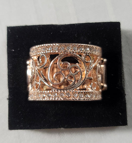 Paparazzi Ring - Regal F=Reflections - Rose Gold
