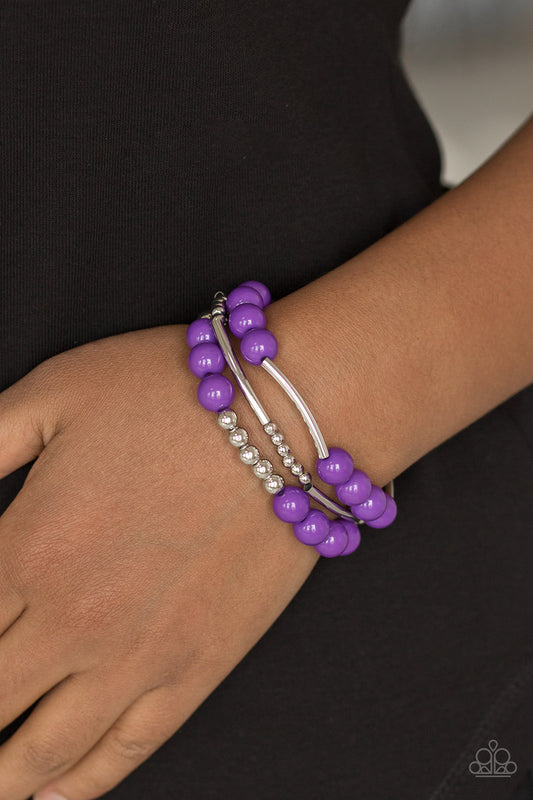 Paparazzi Bracelet ◆New Adventures◆ Purple