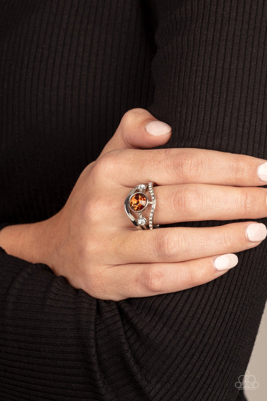 Paparazzi Ring - Rich With Richness - Brown